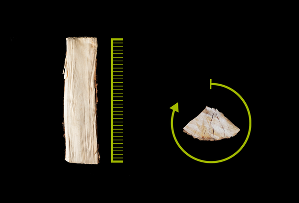 Brennholz Länge: 25 und 30 cm / Umfang 25 cm