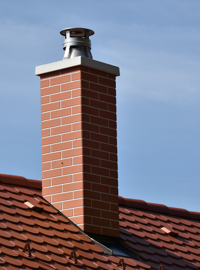 Streha z dimnikom Schiedel