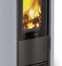Detail spodnej časti dvierok KINGFIRE Rondo