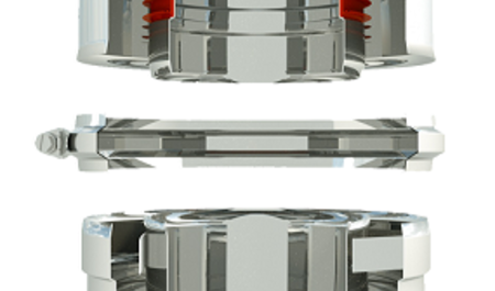 Koncentrikus UK Plus kémény csatlakozási rendszere