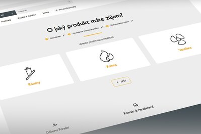 Online vyhledání vhodného produktu