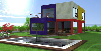 3.místo - TETRIS HOUSE - Veronika Hanzlíková