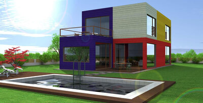 3.místo - TETRIS HOUSE - Veronika Hanzlíková