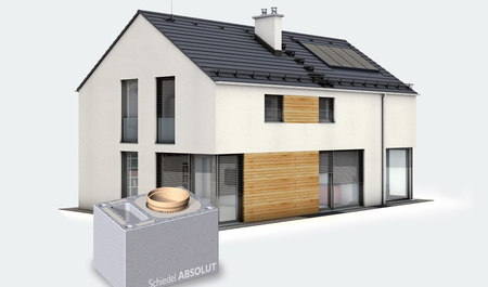 Absolut kéményes házkoncepció