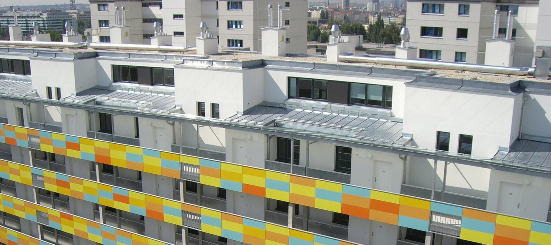 Komínové systémy MULTI u vícebytových domů