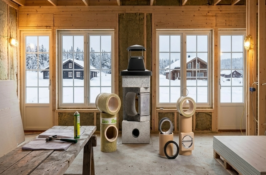 Schiedel Leca Venti og Leca Maxi