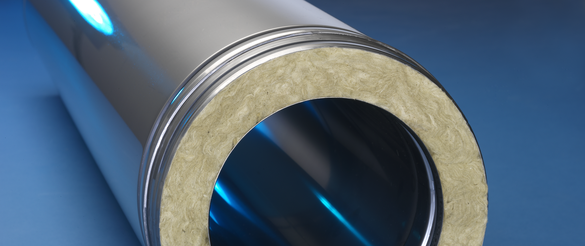 SYSTÈME DE CHEMINÉE EN ACIER INOXYDABLE À DOUBLE PAROI AD