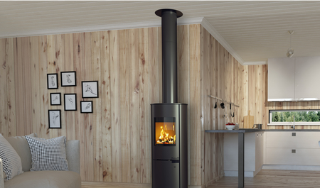 Schiedel PERMETER SMOOTH AIR s kamny SIRIUS