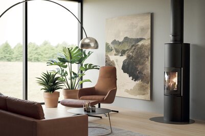 Mimas peisovn fra Schiedel