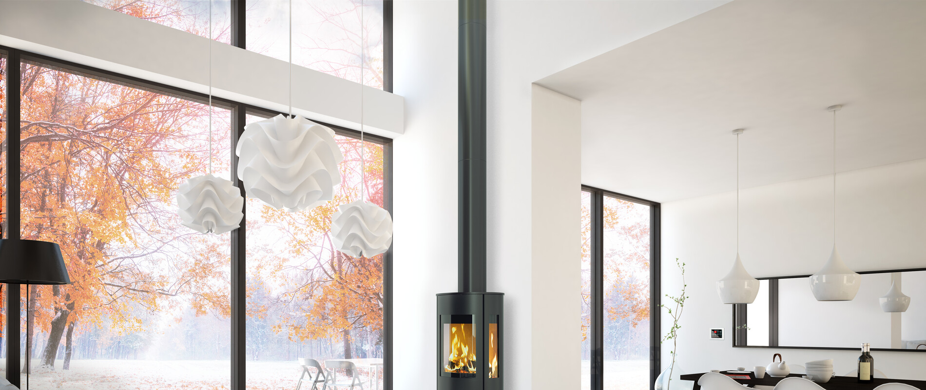 PERMETER SMOOTH i et nybygget hus