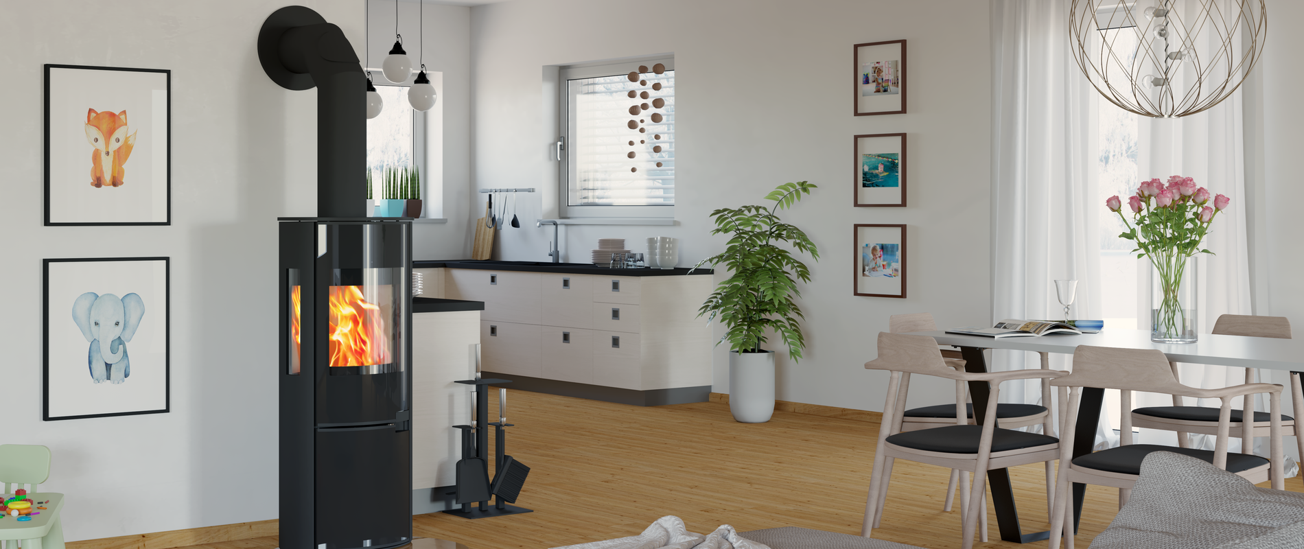 SIRIUS 3.1 пропонує ще кращий огляд вогню завдяки боковим оглядовим вікнам