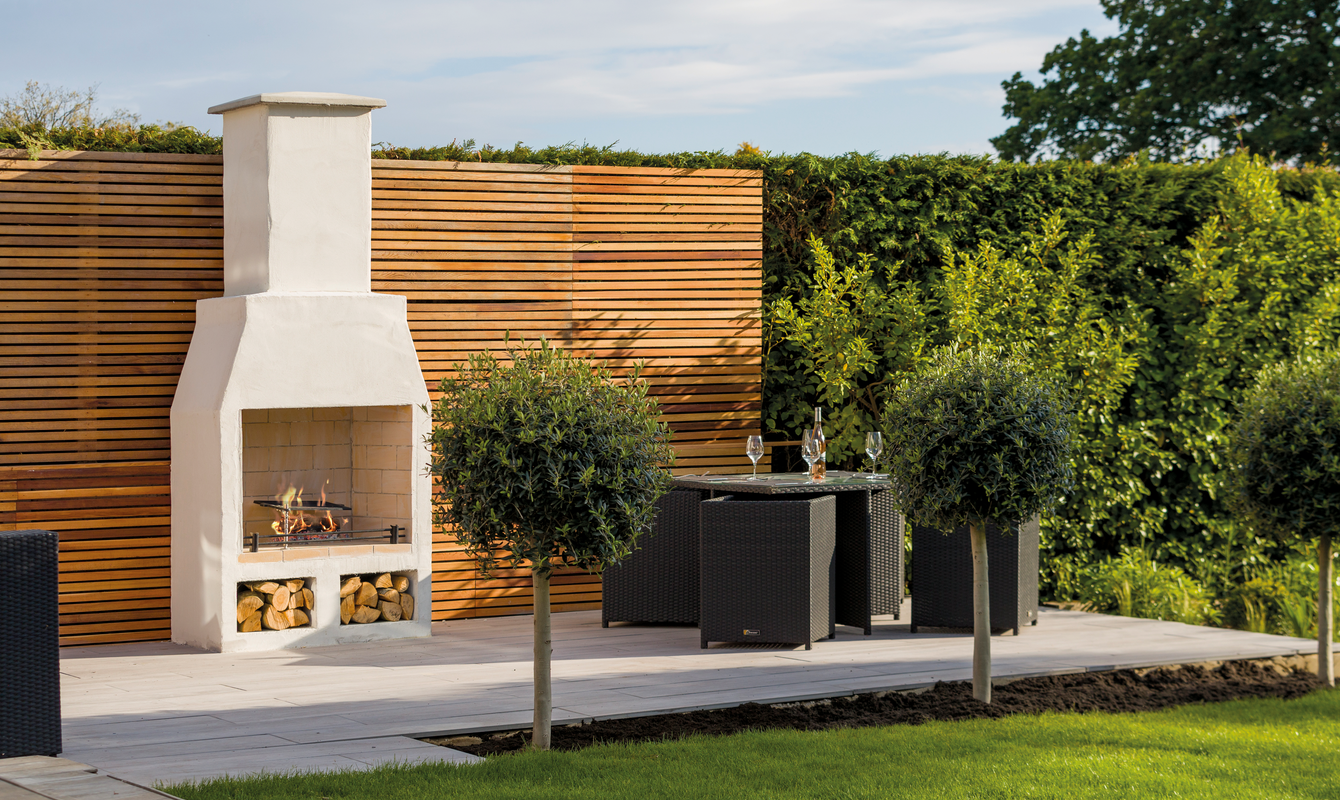 Der Outdoor-Kamin GARDEN FIREPLACE 950