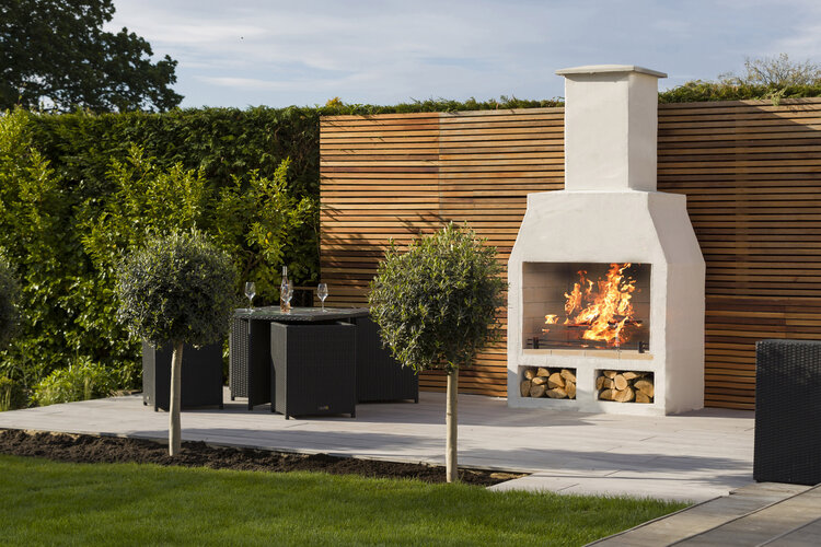 Garden Fireplace large