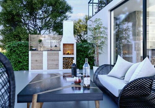 Outdoor kitchen