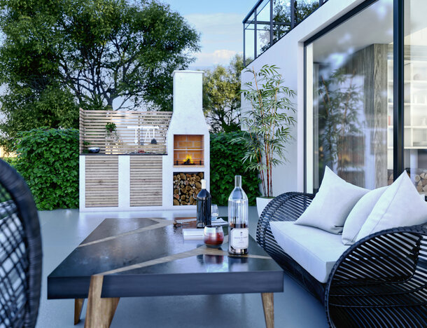 Outdoor kitchen
