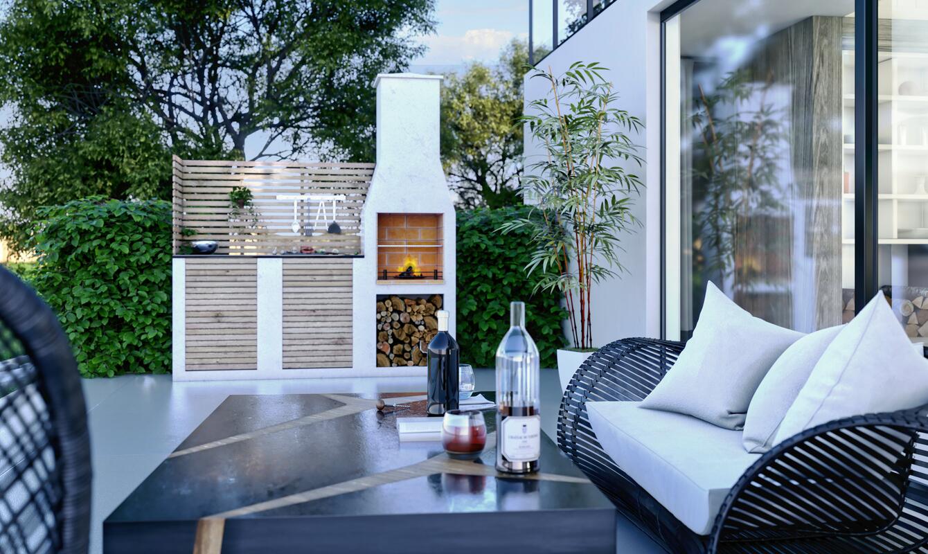 Outdoor kitchen