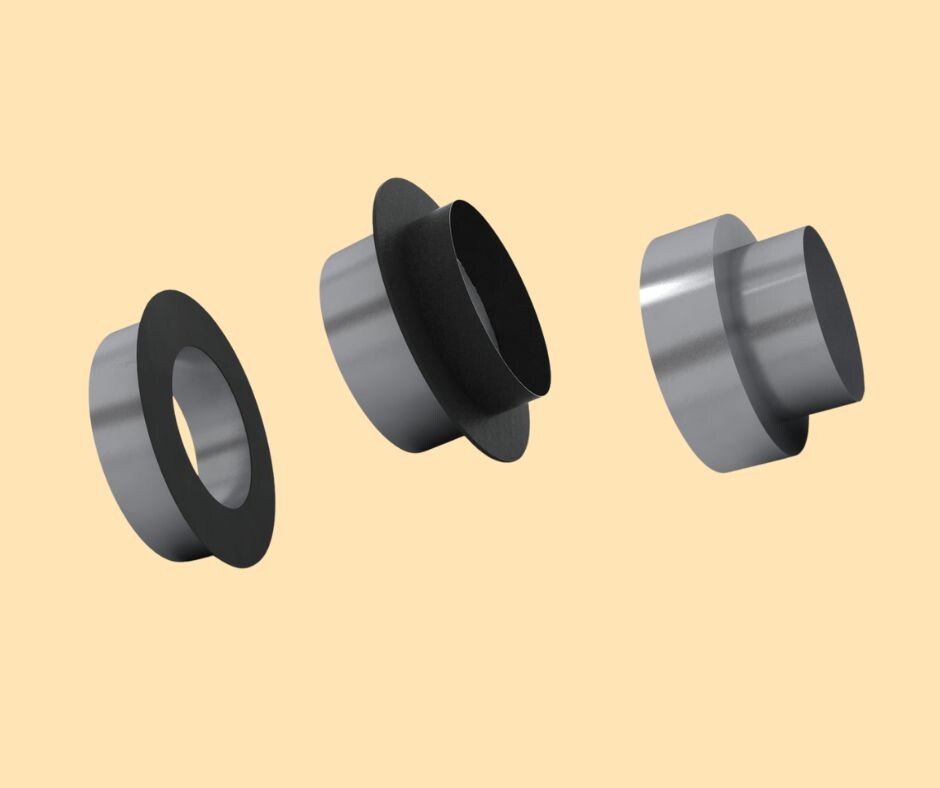 Napojovací díly pro bezpečné napojení kouřovodu na komín