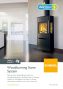 Wood burning stove - Model 1/3 brochure