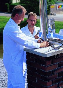 komin w uldze termomodernizacyjnej - wkład metalowy