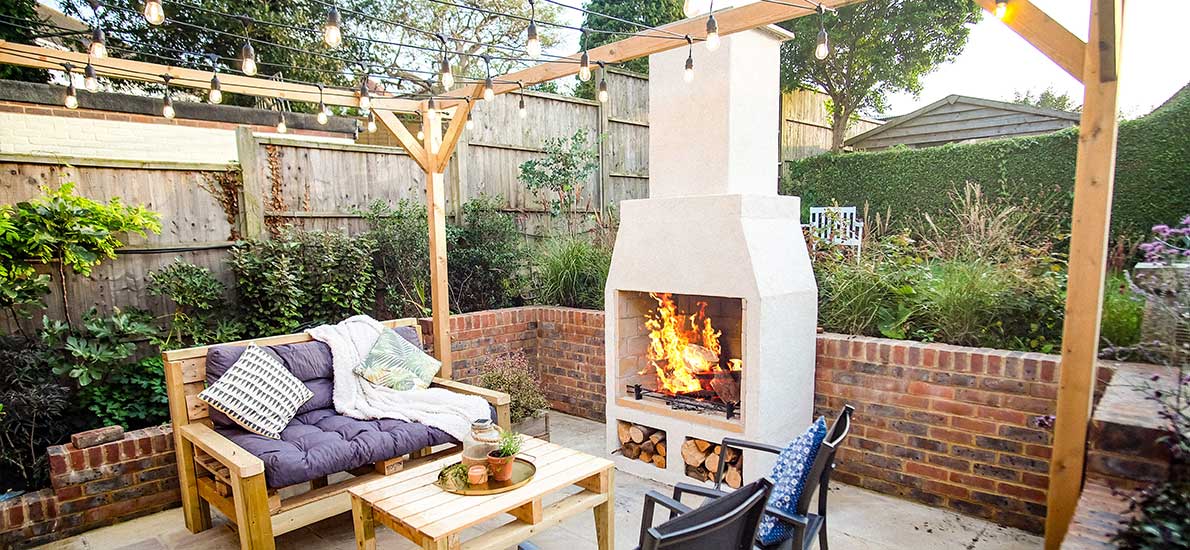 The Schiedel Isokern Garden Fireplace, How To Build An Outdoor Fireplace Uk